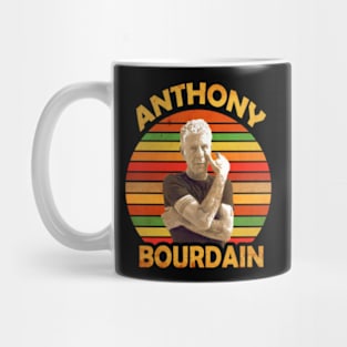 Anthony Bourdain//Retro Vintage Mug